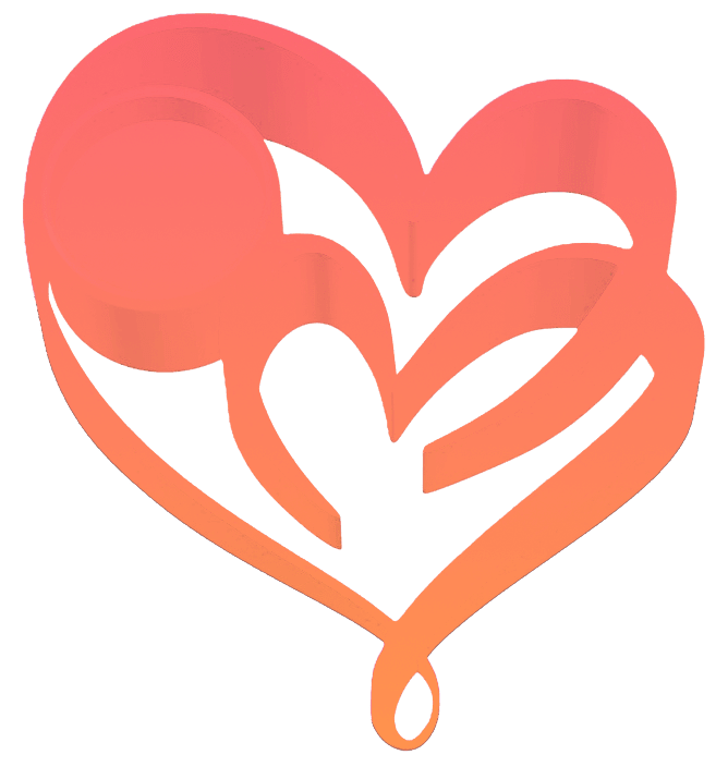 Two Hearts, One Glow Candle Holder - Custom Made to Order in Red and 12 Other Colors - Candle Holder - Custom Crafting Alliance, LLC