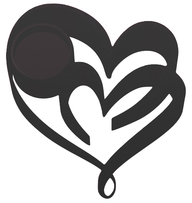 Two Hearts, One Glow Candle Holder - Custom Made to Order in Red and 12 Other Colors - Candle Holder - Custom Crafting Alliance, LLC