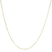 Unisex Solid 14K Yellow Gold 1.5mm Paperclip Chain Necklace - 18 Inches - Necklaces - Custom Crafting Alliance, LLC