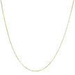 Unisex Solid 14K Yellow Gold 1.5mm Paperclip Chain Necklace - 18 Inches - Necklaces - Custom Crafting Alliance, LLC