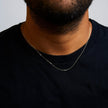 Unisex Solid 14K Yellow Gold 1.5mm Paperclip Chain Necklace - 18 Inches - Necklaces - Custom Crafting Alliance, LLC