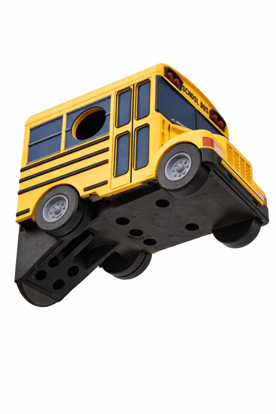 School Bus Birdhouse, 3D Printed Outdoor Bird House, Backyard Garden Decor