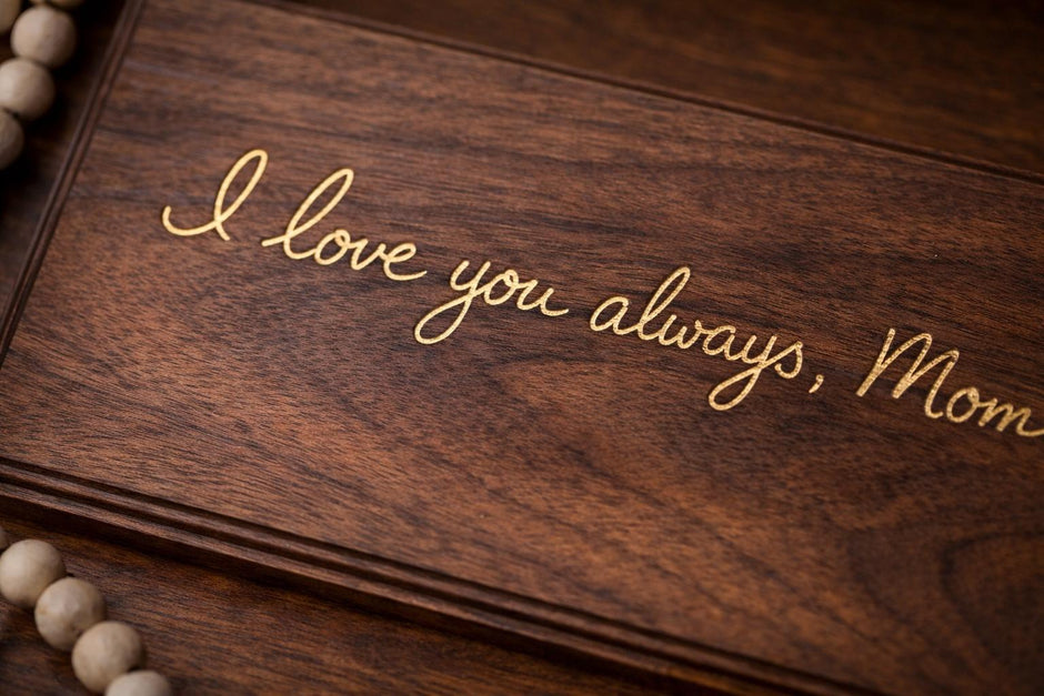 Custom Handwriting Memorial Plaque, Engraved Handwritten Message, Personalized In Loving Memory Gift