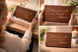 Custom Handwriting Memorial Plaque, Engraved Handwritten Message, Personalized In Loving Memory Gift