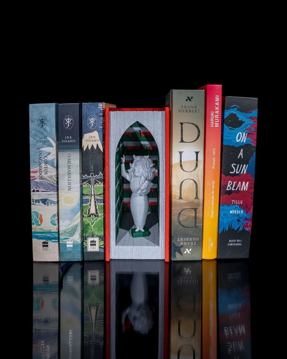 Various Creepy Book Nooks - Book Nook - Custom Crafting Alliance, LLC