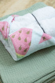 Watermelons & Dots Hooded Baby Towel - Hooded Towels - Custom Crafting Alliance, LLC