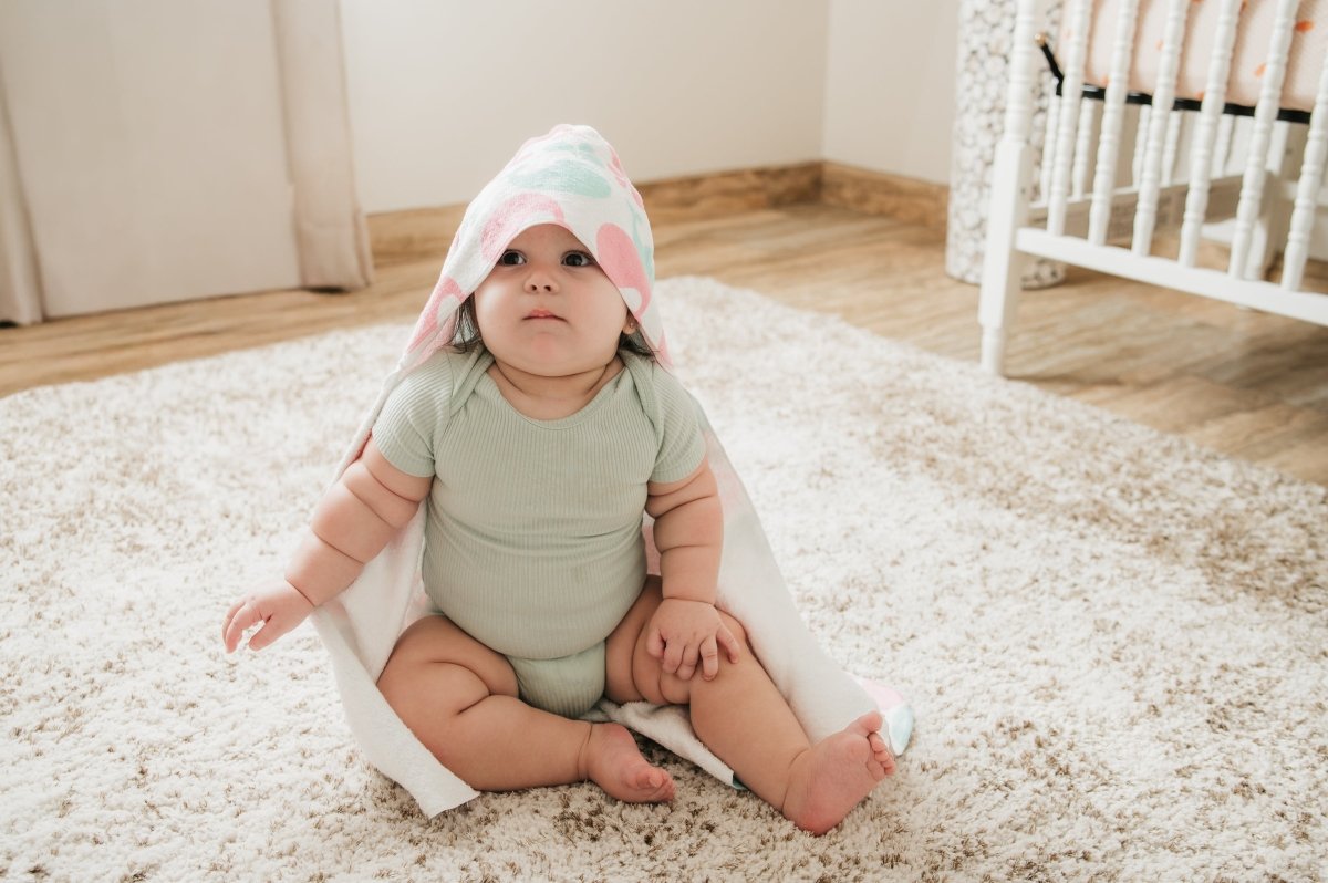 Whale of a Time Hooded Baby Bath Towel - Hooded Towels - Custom Crafting Alliance, LLC