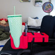 Wheelchair Cup & Phone Holder – Works with Powerchairs & Manual Chairs - Multiple Colors To Choose From - Mobility Aides - Custom Crafting Alliance, LLC