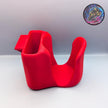 Wheelchair Cup & Phone Holder – Works with Powerchairs & Manual Chairs - Multiple Colors To Choose From - Mobility Aides - Custom Crafting Alliance, LLC