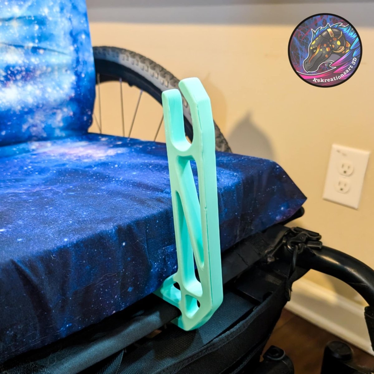 Wheelchair Grocery Bag Hook – Hands - Free Carrying Aid for Wheelchairs - Mobility Aides - Custom Crafting Alliance, LLC