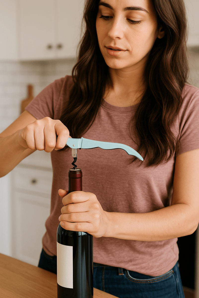 Custom Laser-Engraved Waiter’s Corkscrew — 20 Colors - Cocktail Shakers & Tools