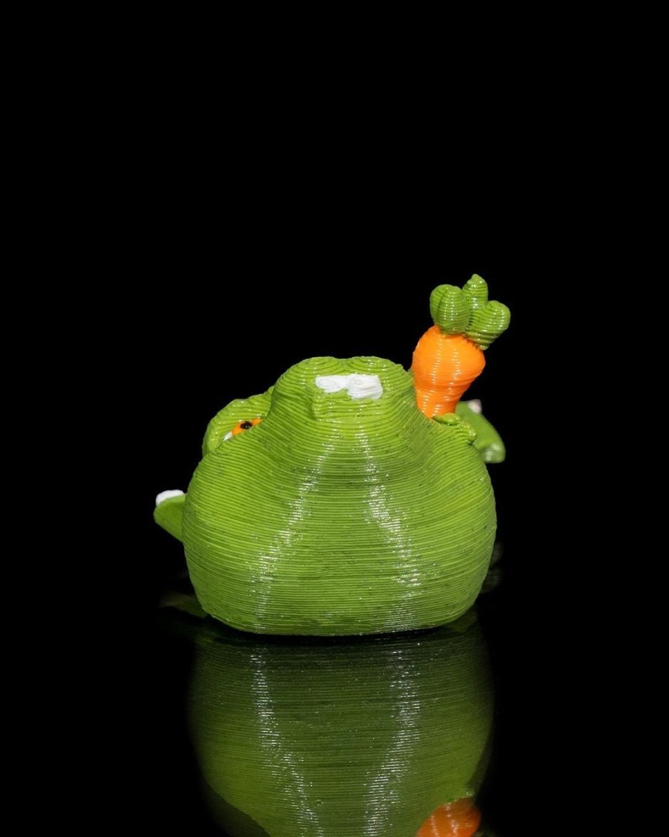 Zombie Bunny Keychain – Quirky & Spooky 3D - Printed Accessory - Keychain - Custom Crafting Alliance, LLC